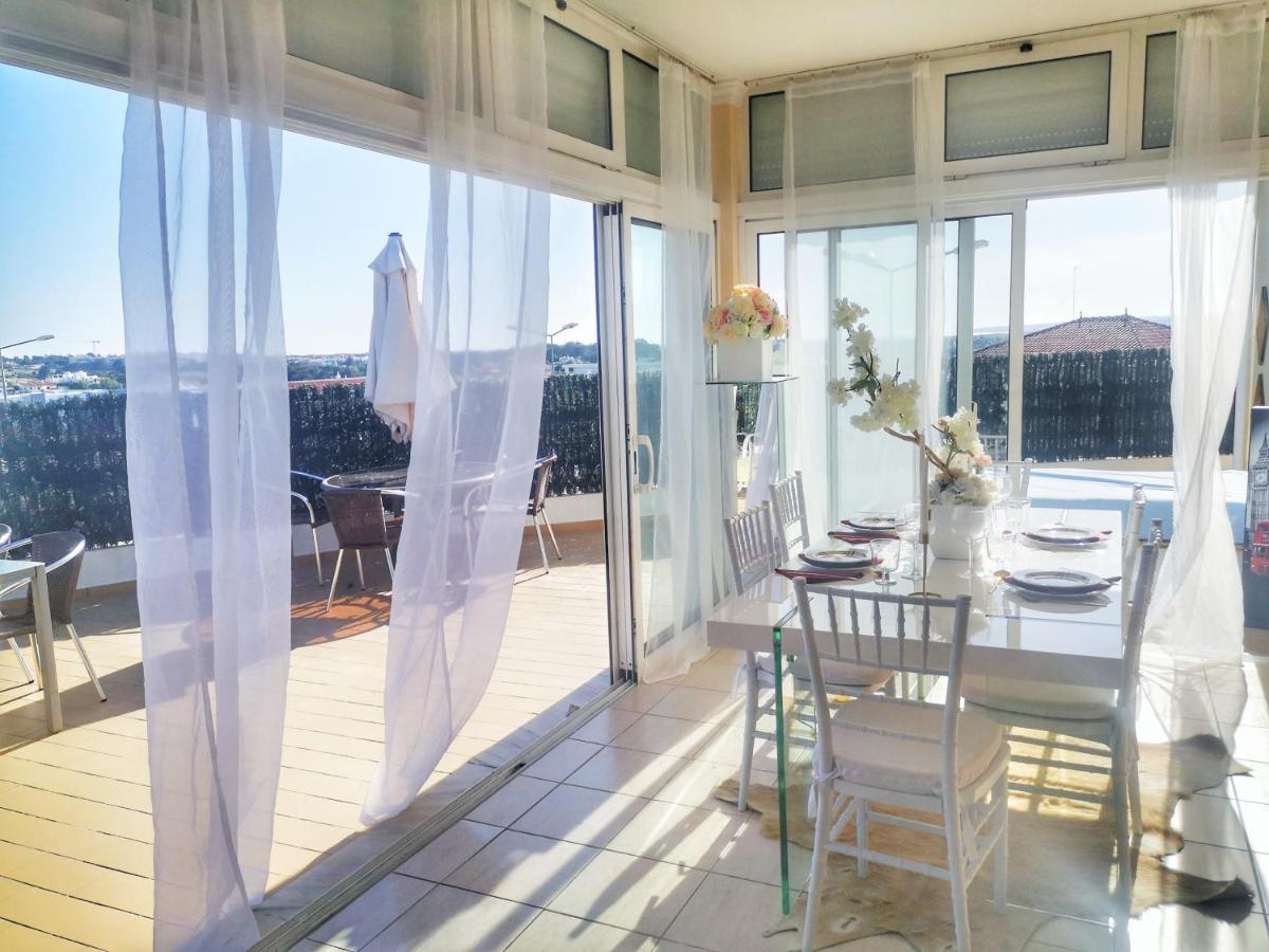 Ferienwohnung Penthouse With Sea View & Private Terrace Guia  Exterior foto