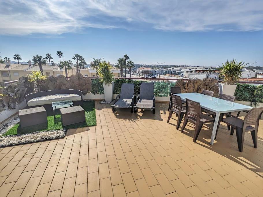 Ferienwohnung Penthouse With Sea View & Private Terrace Guia  Exterior foto